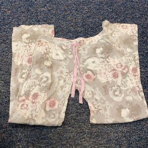Floral Sweat Pants sz. XS